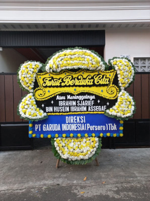 Papan Bunga Duka di Kombay